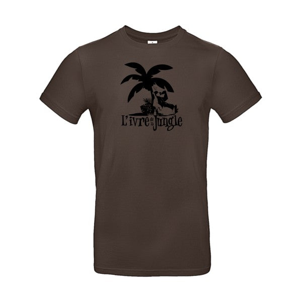 L'ivre de la jungleFlex noir - E190 T-shirt|Brown||2XL