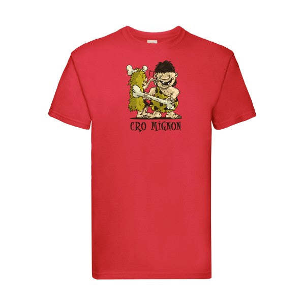 cro mignon Fruit of the loom 205 g/m² T-shirt/ Red