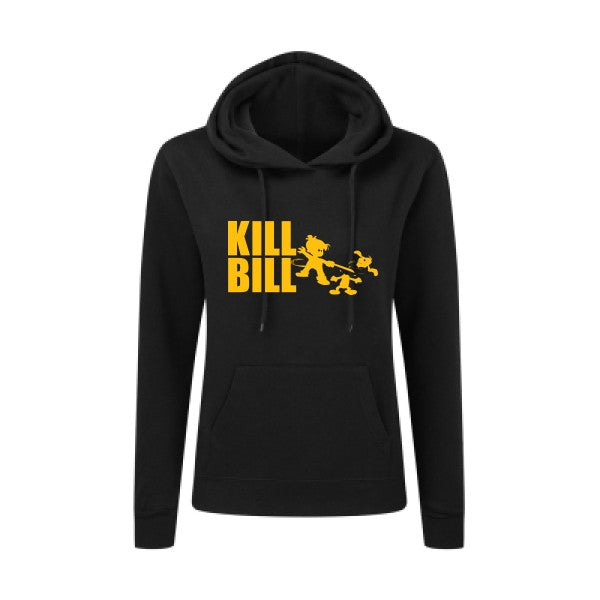 kill bill jaune Or |Sweat original à capuche Femme