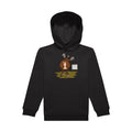 sweat capuche enfant Black Gaz-a-effet-de-cerf