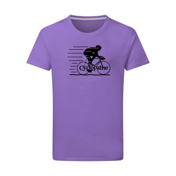 CYCLOPATHE ! - Flex noir Tshirt original Aster Purple  2XL