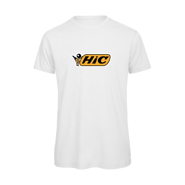 T-shirt humour original Hic T Shirt couleur White