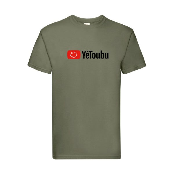 YéToubu Fruit of the loom 205 g/m² T-shirt/ classic olive