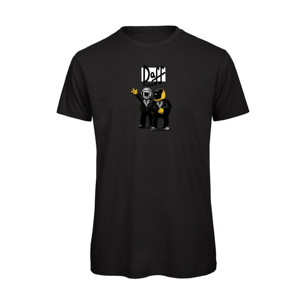 T-shirt humour original duff punk T Shirt couleur Black