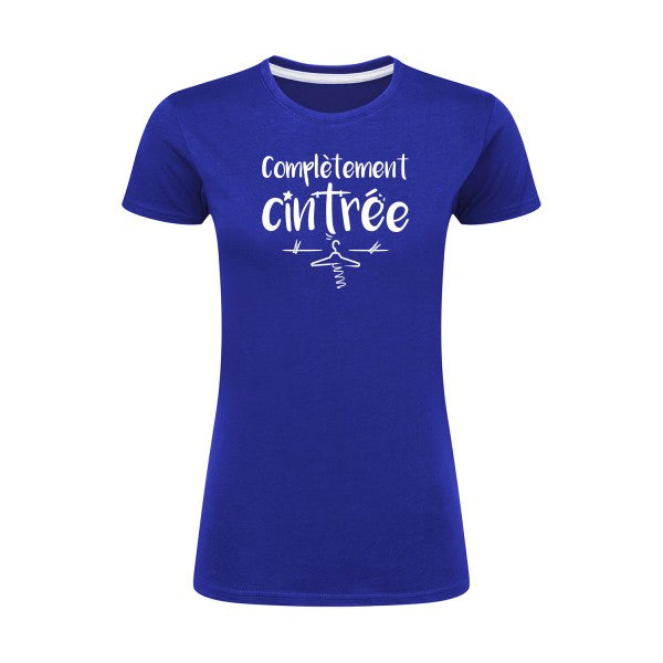 Complètement cintré  |Blanc |T shirt original femme|SG