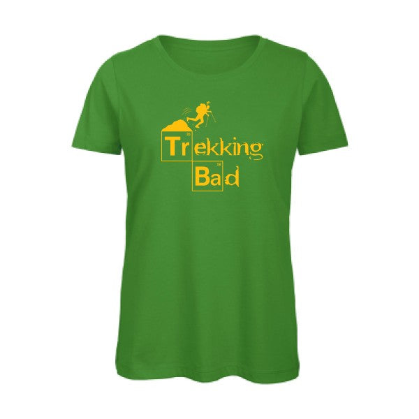 T shirt humour bio femme   femme bio|Trekking bad jaune Or 