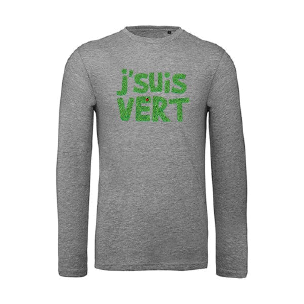 J'suis vert | T-shirt original LSL Sport Grey 2XL