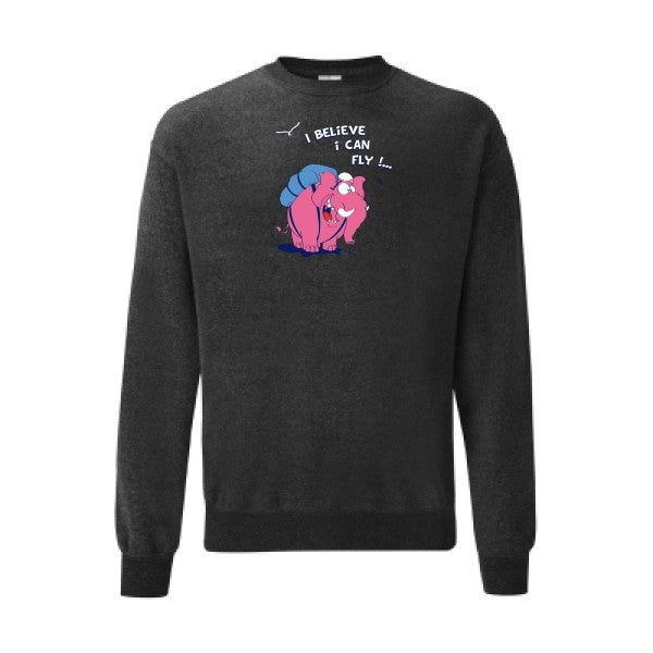 Just believe you can fly  Fruit of the loom 280 g/m² Sweat shirt