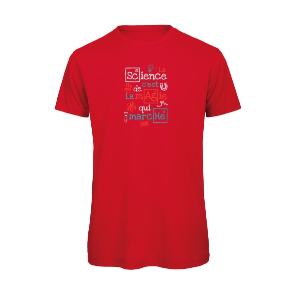 humour et Science -T-shirt humour  Red Bio