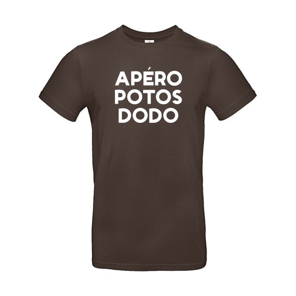 Apéro Potos Dodo  Blanc B&C - E190 T-shirt