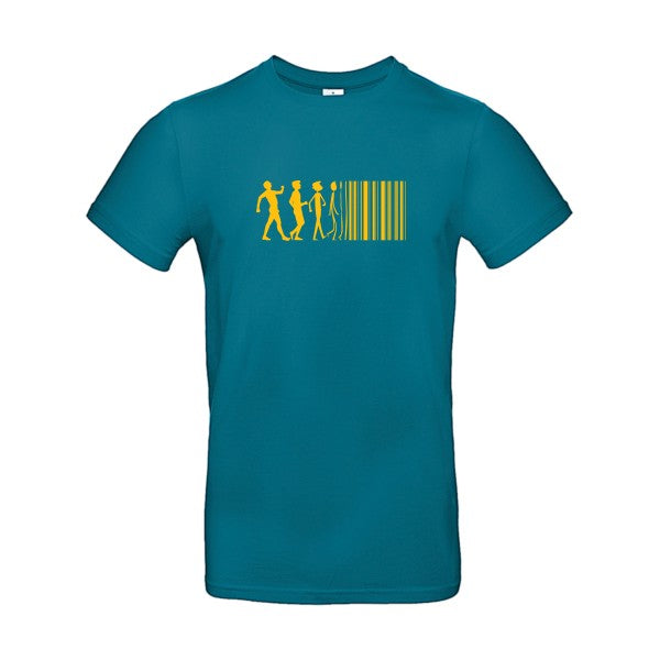 code barreFlex jaune or - E190 T-shirt|Diva Blue||2XL