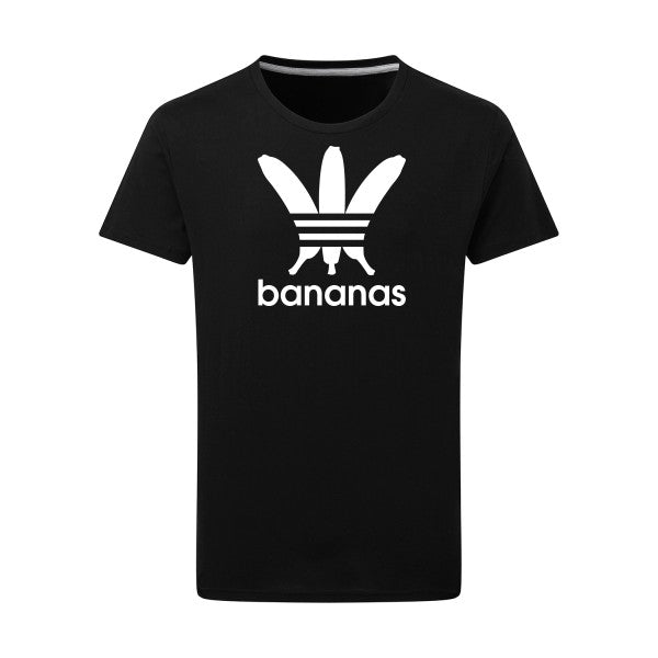 bananas - Flex Blanc Tshirt original Dark Black  4XL