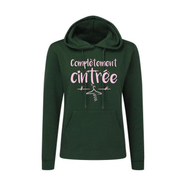 Complètement cintré Rose |Sweat original à capuche Femme