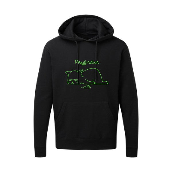 Procatination Vert fluo SG - Hooded Sweatshirt Sweat capuche