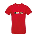 T-shirt humour original Dikkenek Park T Shirt couleur Red