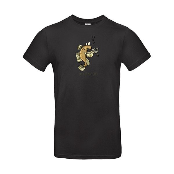 T-shirt humour original Goby Or Not Goby T Shirt couleur Black