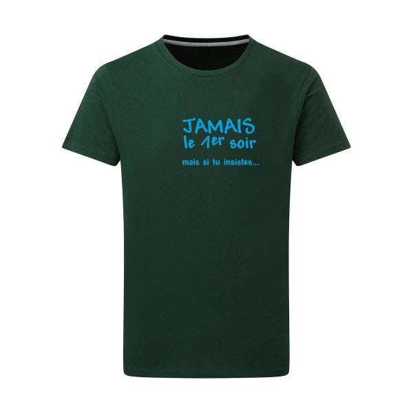 JAMAIS... - Flex bleu clair Tshirt original Bottle Green  2XL