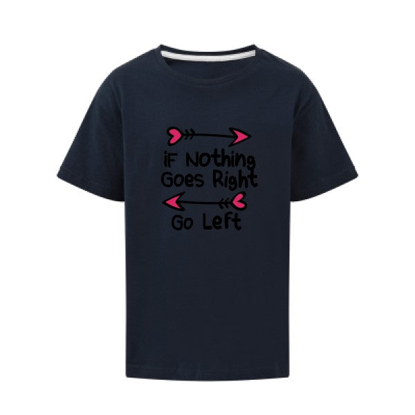 Go right  SG - Kids T-shirt enfant Navy Taille 140 (9-10/XL)