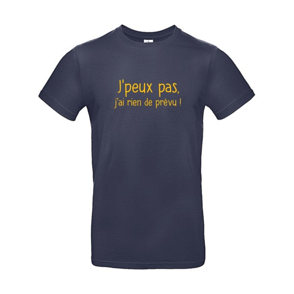 Je-peux-pasFlex jaune or - E190 T-shirt|Navy Blue||2XL