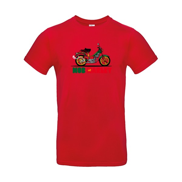 T-shirt humour original Mob Marley T Shirt couleur Red