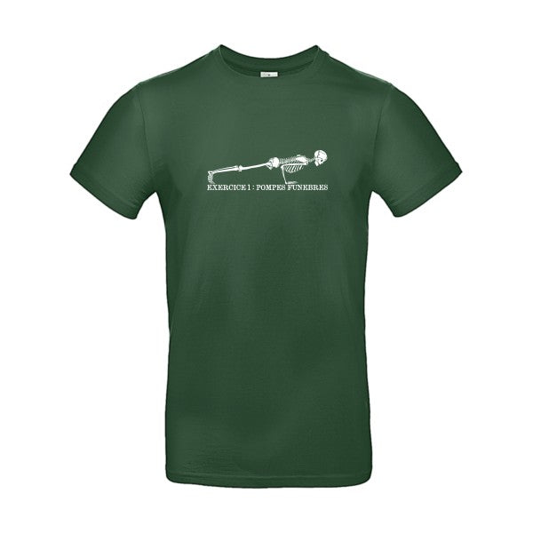 POMPES FUNÈBRES |E190 T-shirt|Bottle Green||2XL