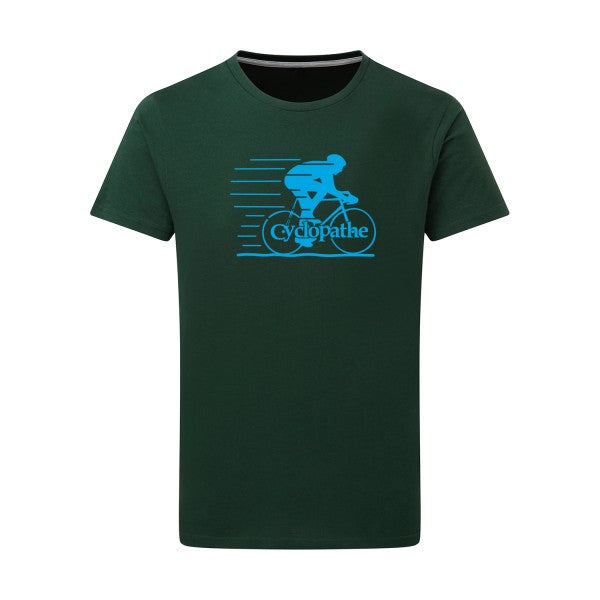 CYCLOPATHE ! - Flex bleu clair Tshirt original Bottle Green  2XL