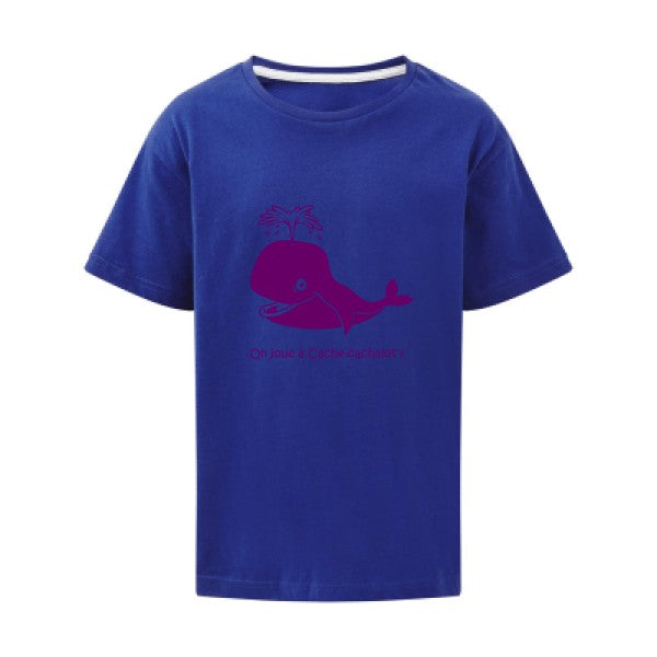 Cache-cachalot Flex Violet SG - Kids T-shirt enfant Royal Blue Taille 152 (11-12/2XL)