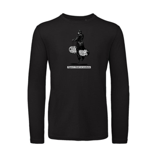 Partir en cacahuète | T-shirt original LSL Black 2XL