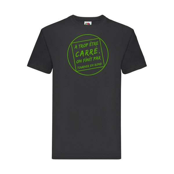 T-shirt|Cercle vicieux |Vert pomme|Fruit of the loom 205  G