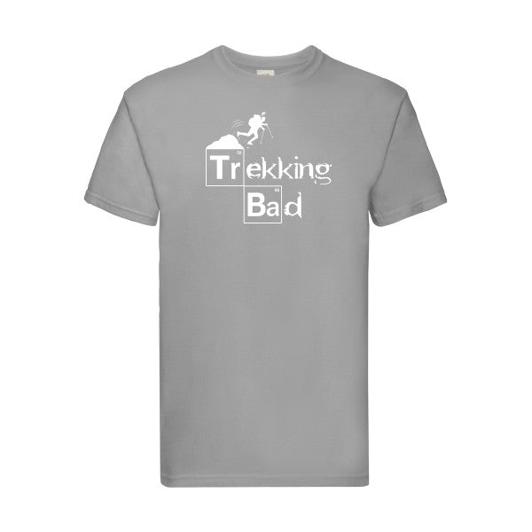 T-shirt|Trekkin  G  bad |Blanc |Fruit of the loom 205  G