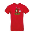 T-shirt humour original Gaz A Effet De Cerf T Shirt couleur Red