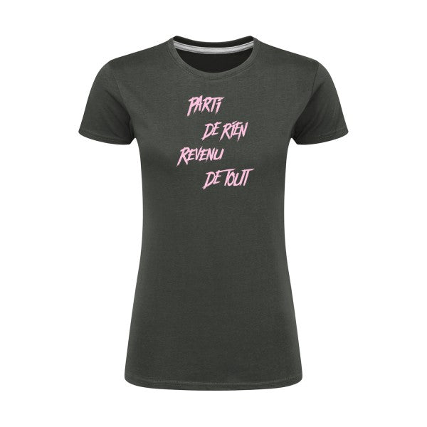 Parti de rien Rose |T shirt original femme|SG