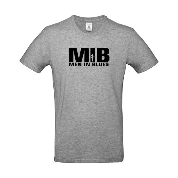 Men in blues flex noir B&C - E190 T-shirt|Sport Grey||5XL