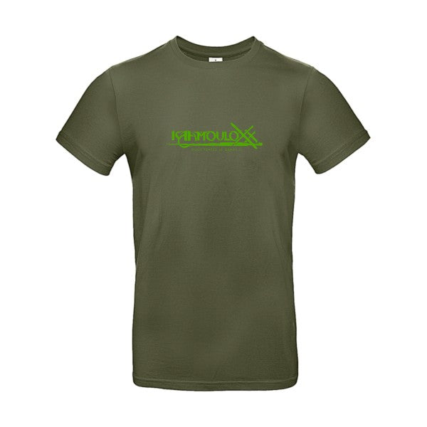 KAAMOULOXX ! flex Vert pomme B&C - E190 T-shirt|Urban Khaki||2XL