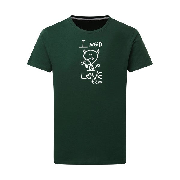 LOVER - Flex Blanc Tshirt original Bottle Green  2XL