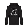 Dessiner.-C-est-pas-gagne. sweat shirt original Black flex Blanc impression Face
