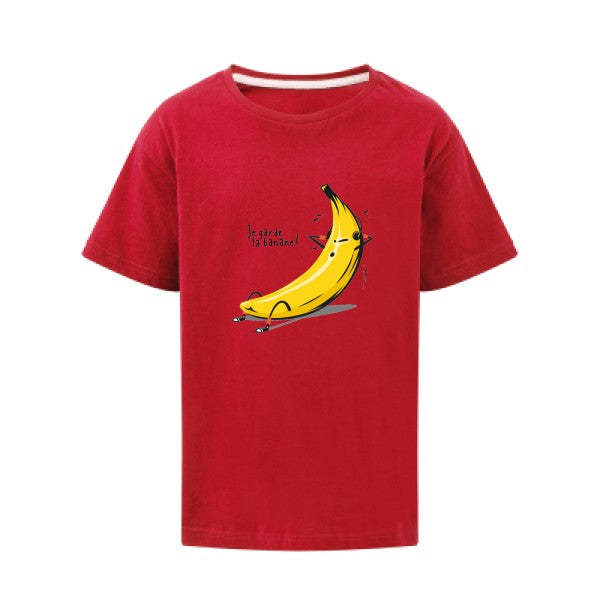 Je garde la banane ! SG - Kids T-shirt enfant Red Taille 152 (11-12/2XL)