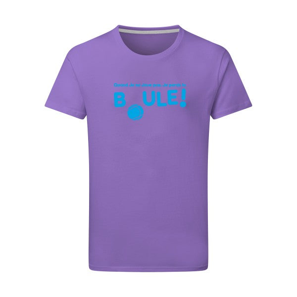 Perdre la boule ! - Flex bleu clair Tshirt original Aster Purple  2XL