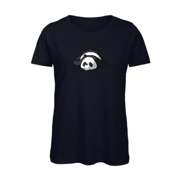 Pas-du-matin- - t-shirt original femme Navy