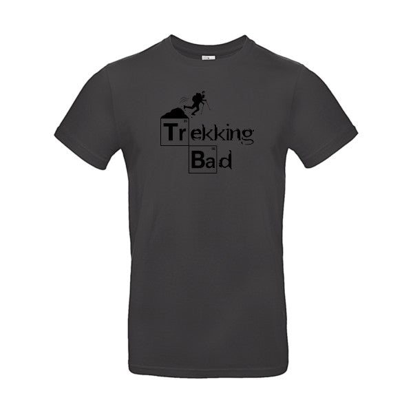 Trekking bad flex noir B&C - E190 T-shirt|Used Black||2XL