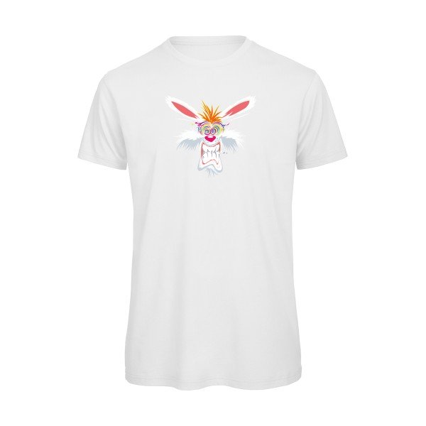 T-shirt humour original Rabbit T Shirt couleur White
