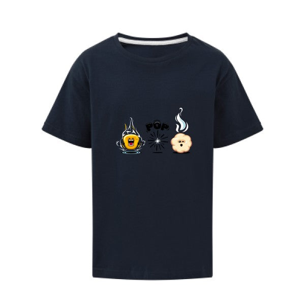 King of the POP SG - Kids T-shirt enfant Navy Taille 140 (9-10/XL)