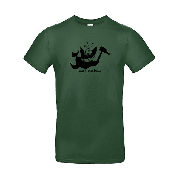 Requin marteauFlex noir- T-shirt E190|Bottle Green||2XL