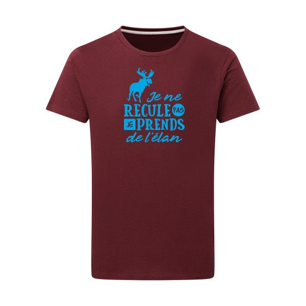 Prendre de l'élan - Flex bleu clair Tshirt original Burgundy  2XL