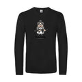 mamie-traillette-t-shirt-manches-longues-original-humour -Black