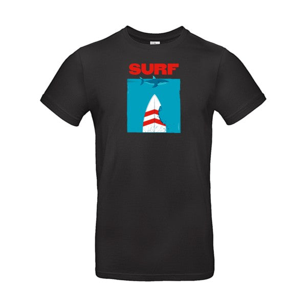 T-shirt humour original Surf T Shirt couleur Black