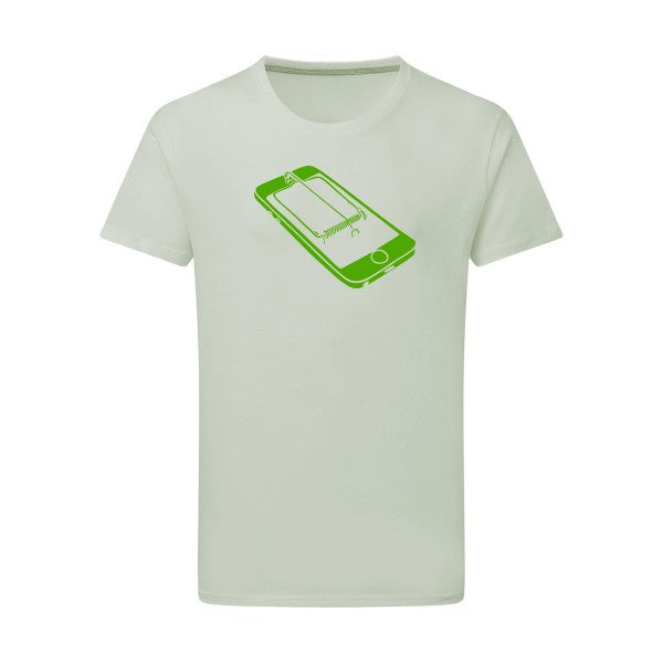 Piège - Flex Vert pomme Tshirt original Pastel Macchiato  2XL