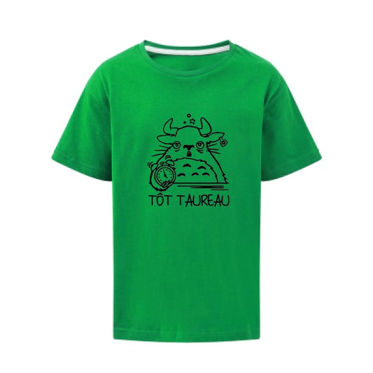 Tot Taureau SG - Kids T-shirt enfant Kelly Green Taille 140 (9-10/XL)