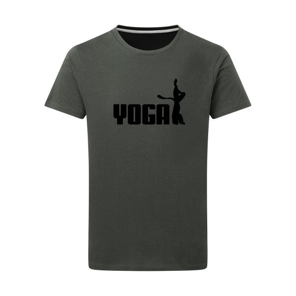 YOGA noir -Flex noir sur T-shirt SG  Charcoal  5XL