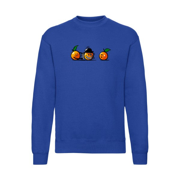 Orange Mécanique Fruit of the loom 280 g/m² Sweat shirt